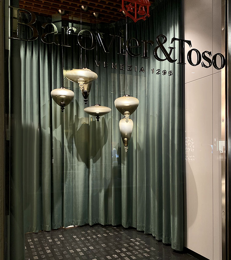 Barovier & Toso nuevo showroom Milano Design City 2020