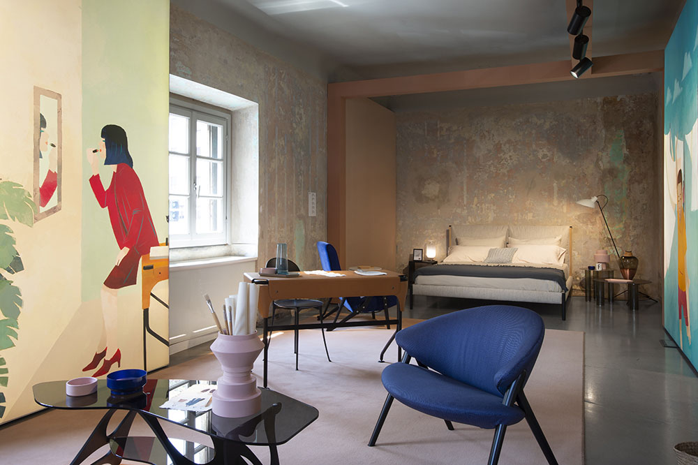 Zanotta en el nuevo showroom de la en la Milano Design City 2020