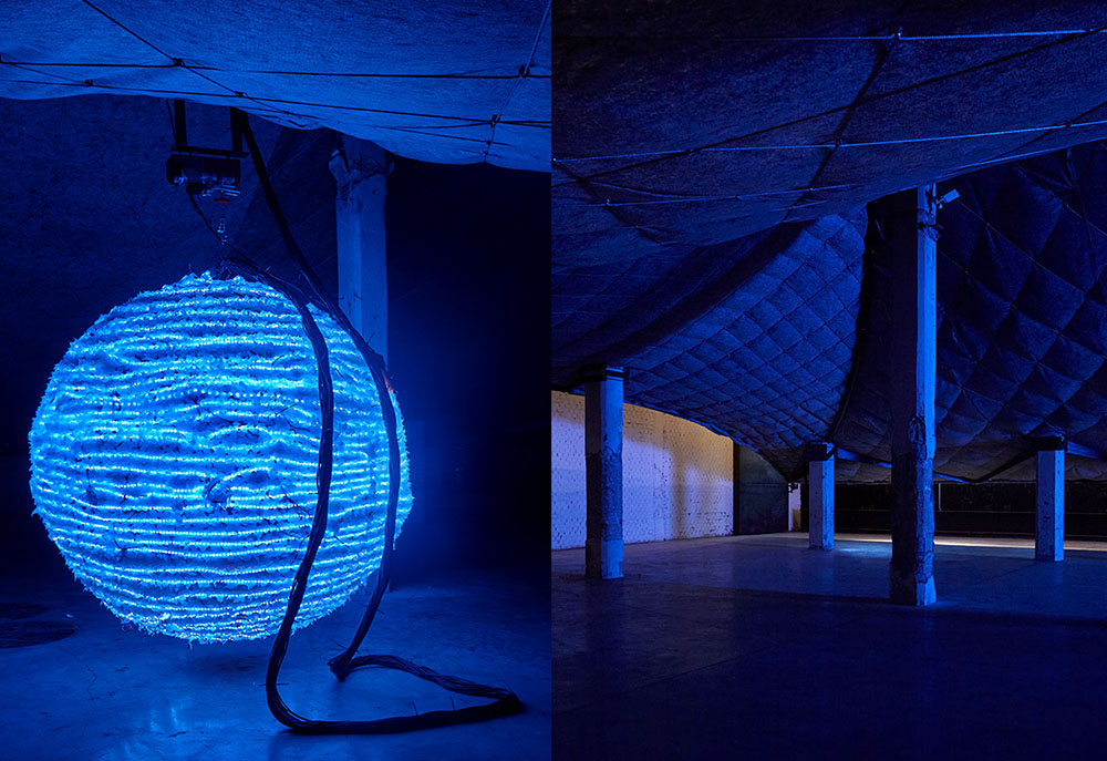 Nave Intermediae de Matadero Madrid c on la intervención de Guillermo Santomá y Simon