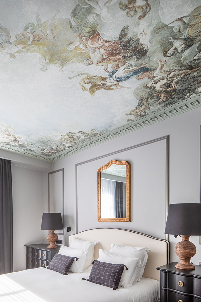 La habitación Florence icon su espectacular techo invita a soñar 