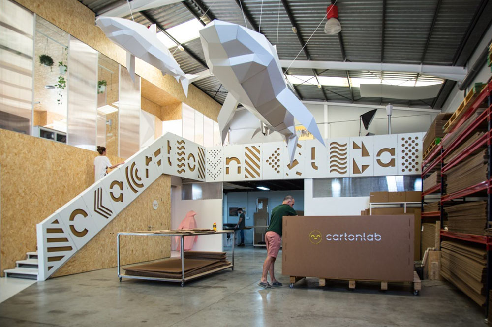Una imagen de la sede de Cartonlab en Murcia