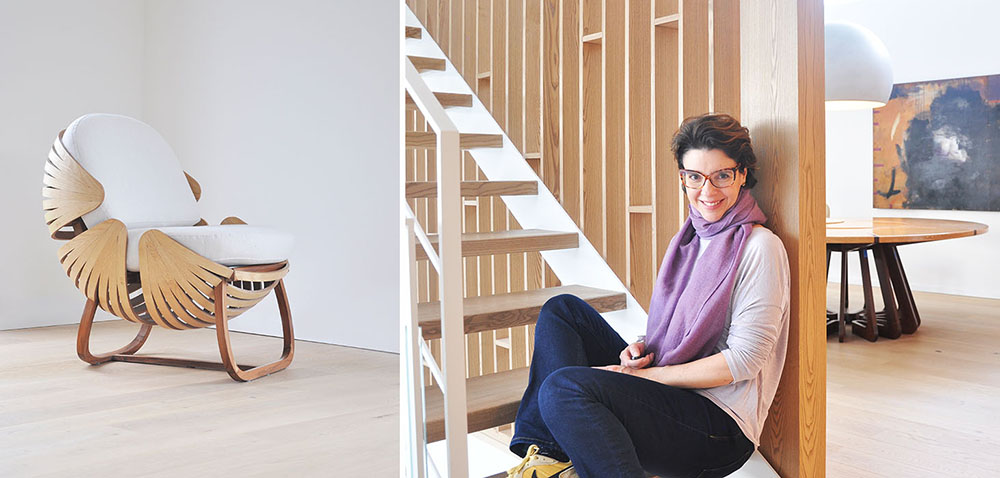 Silla Armadilllo una creación de la diseñadora Adriana Gomez y el artesano Yecid Robayo  Doppia Firma 2023