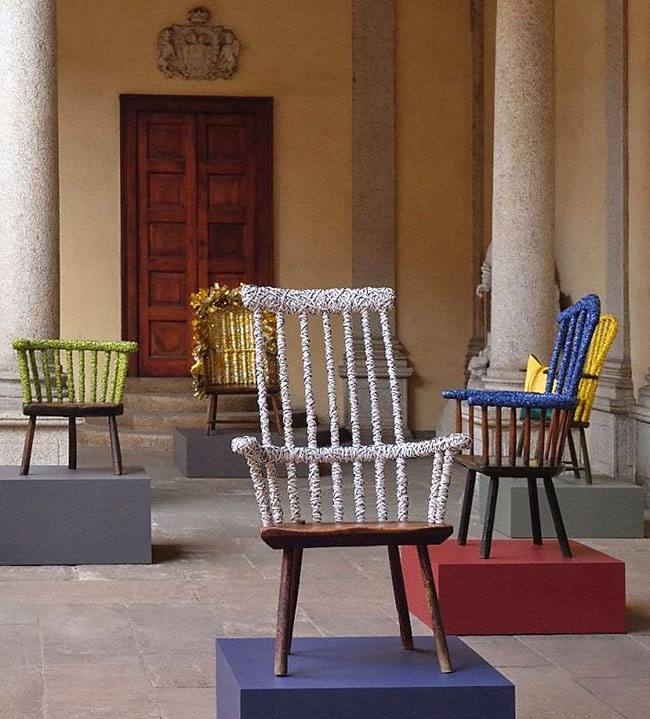 Loewe Chairs Diseño Moda Milan 2023