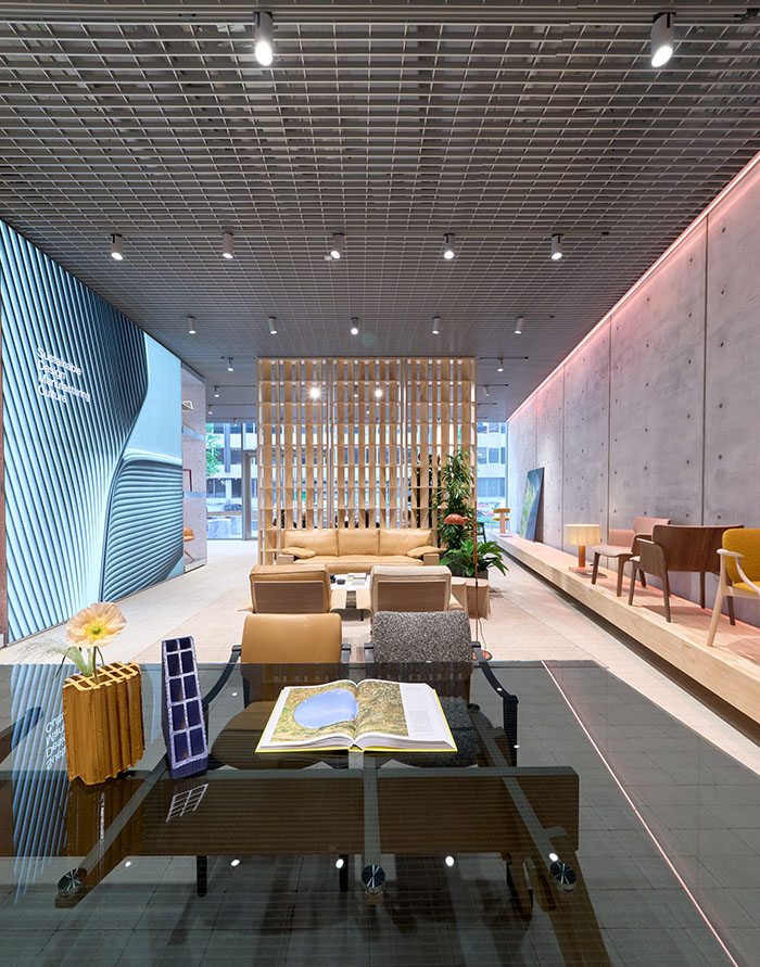 El nuevo showroom de Andreu World en Milán está basado en la sostenibilildad