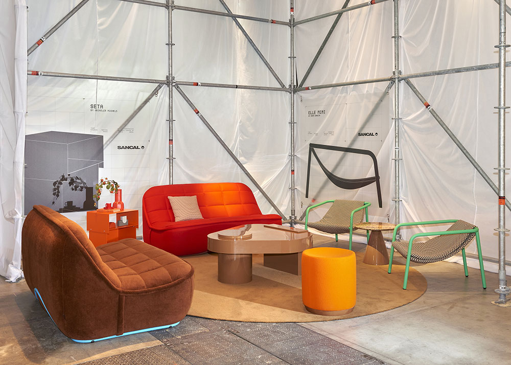 Sancal stand Unroom salone del mobile feria milan milano 2024