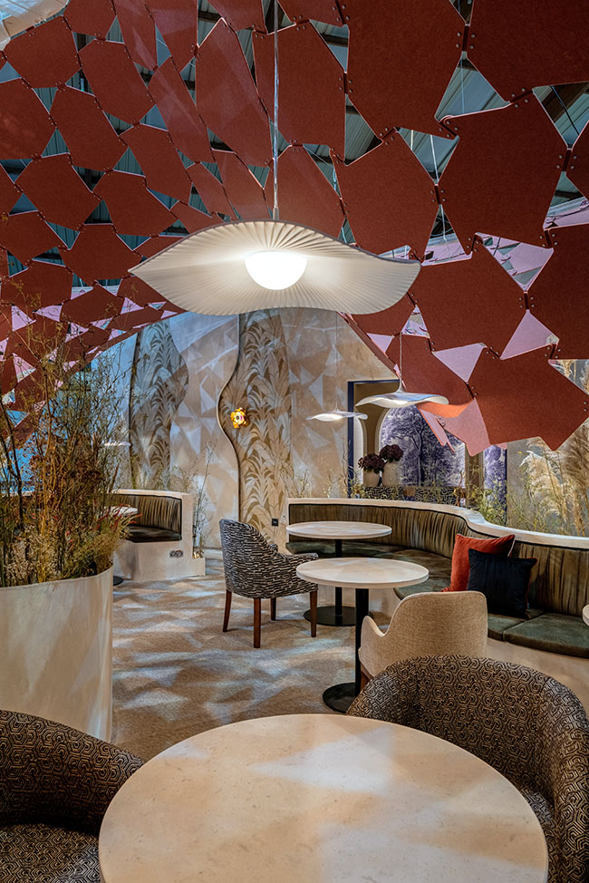 El restaurante Kalleido por Hilera Studio marbella design & art 2024