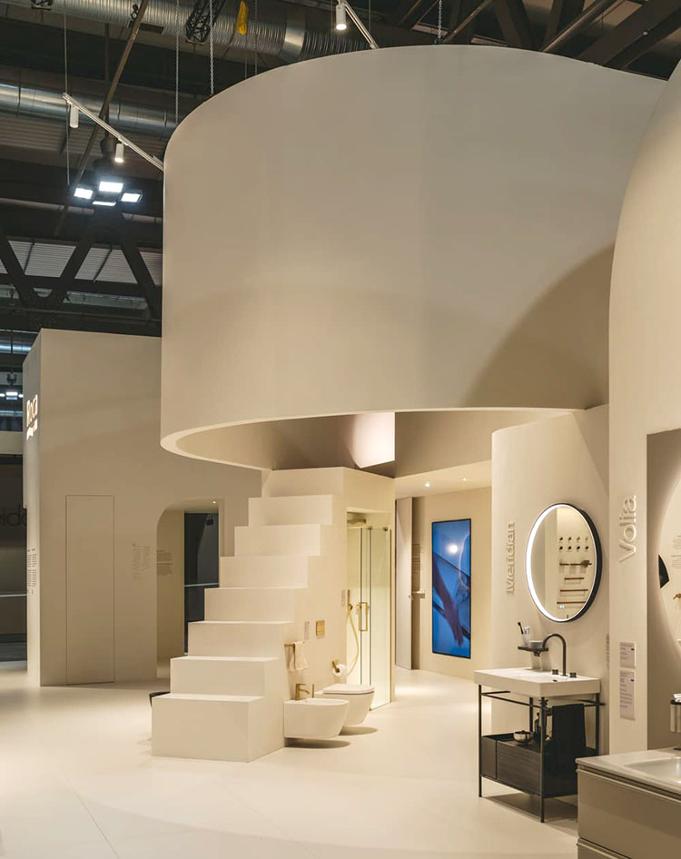 Stand de Roca por Mesura Salon del Mobile Milano 2026