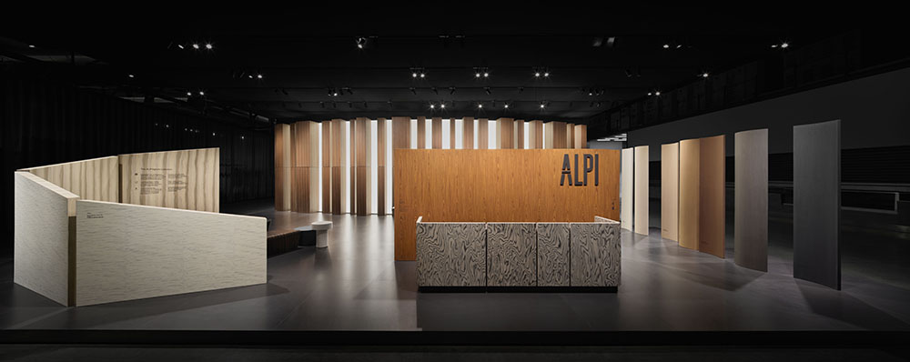 Alpi por Piero Lissoni. Stand del Mobile.Milano 2026